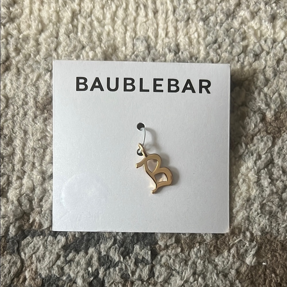 BaubleBar "B" Letter Charm